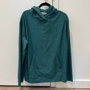 Outdoor Voices Men's Pullover Hoodie / Sweatshirt Dark Green Medium